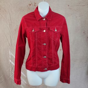 theory-womens-denim-jacket-coat-red-01